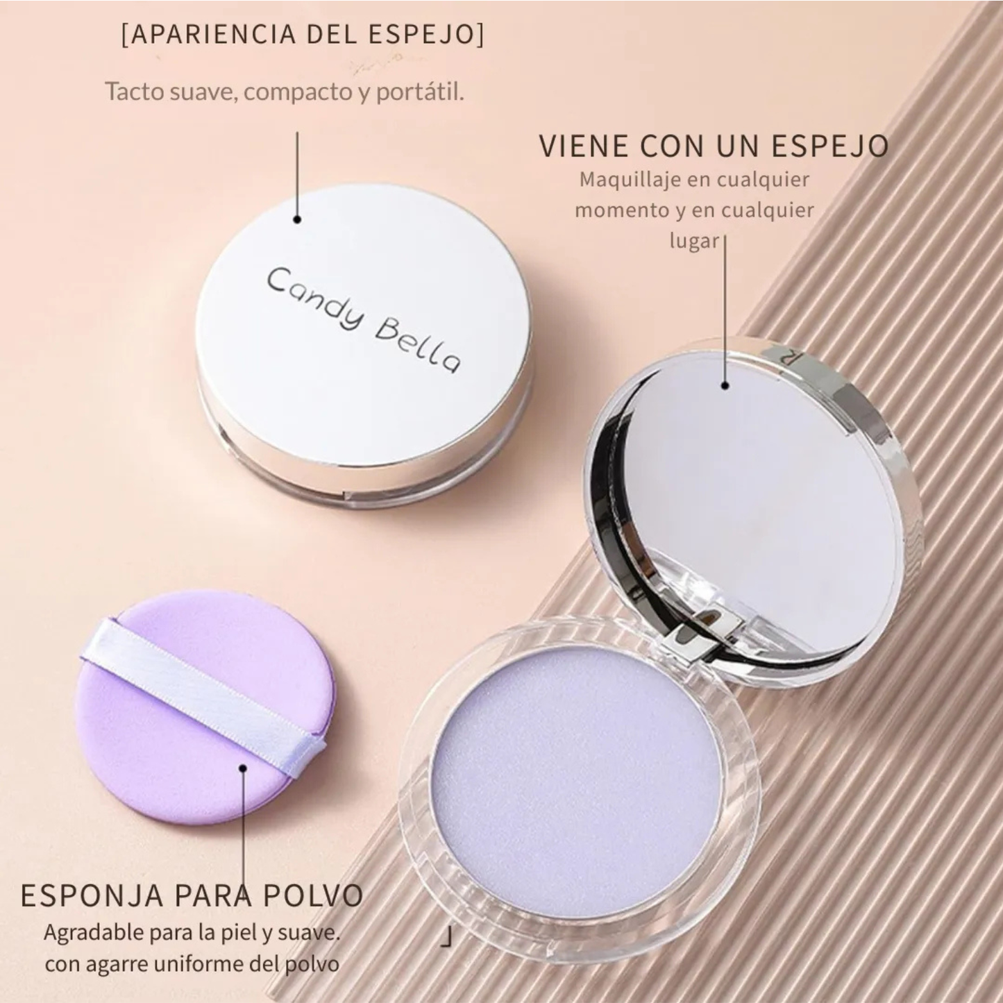 🟣 Polvo mate de lavanda