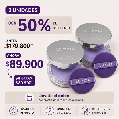 🟣 Polvo mate de lavanda