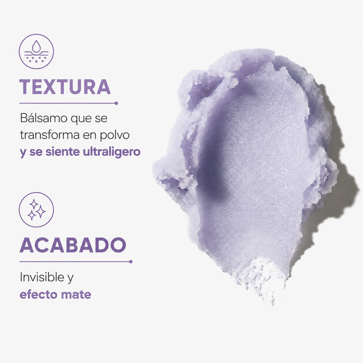 🟣 Polvo mate de lavanda