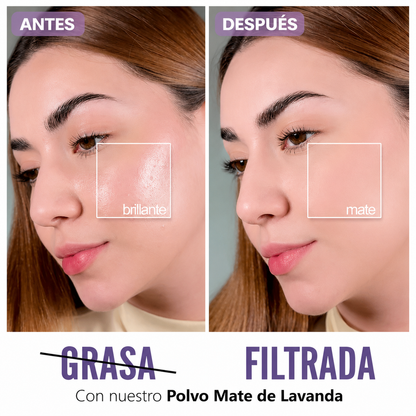 🟣 Polvo mate de lavanda