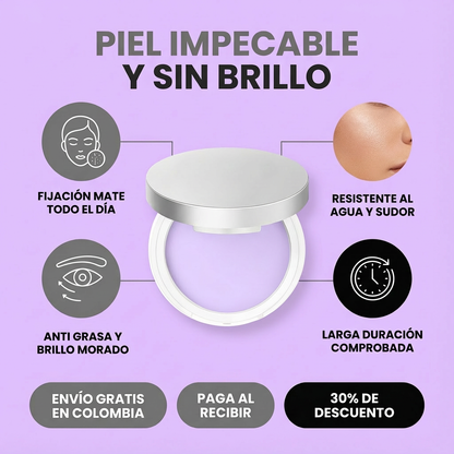 🟣 Polvo mate de lavanda