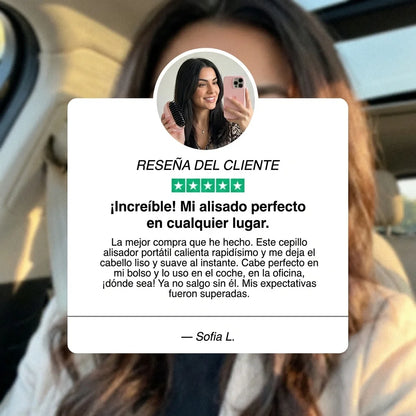 Peine alisador de cabello